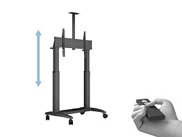 M Motorized Public Floorstand Dual Pillar 180 HD