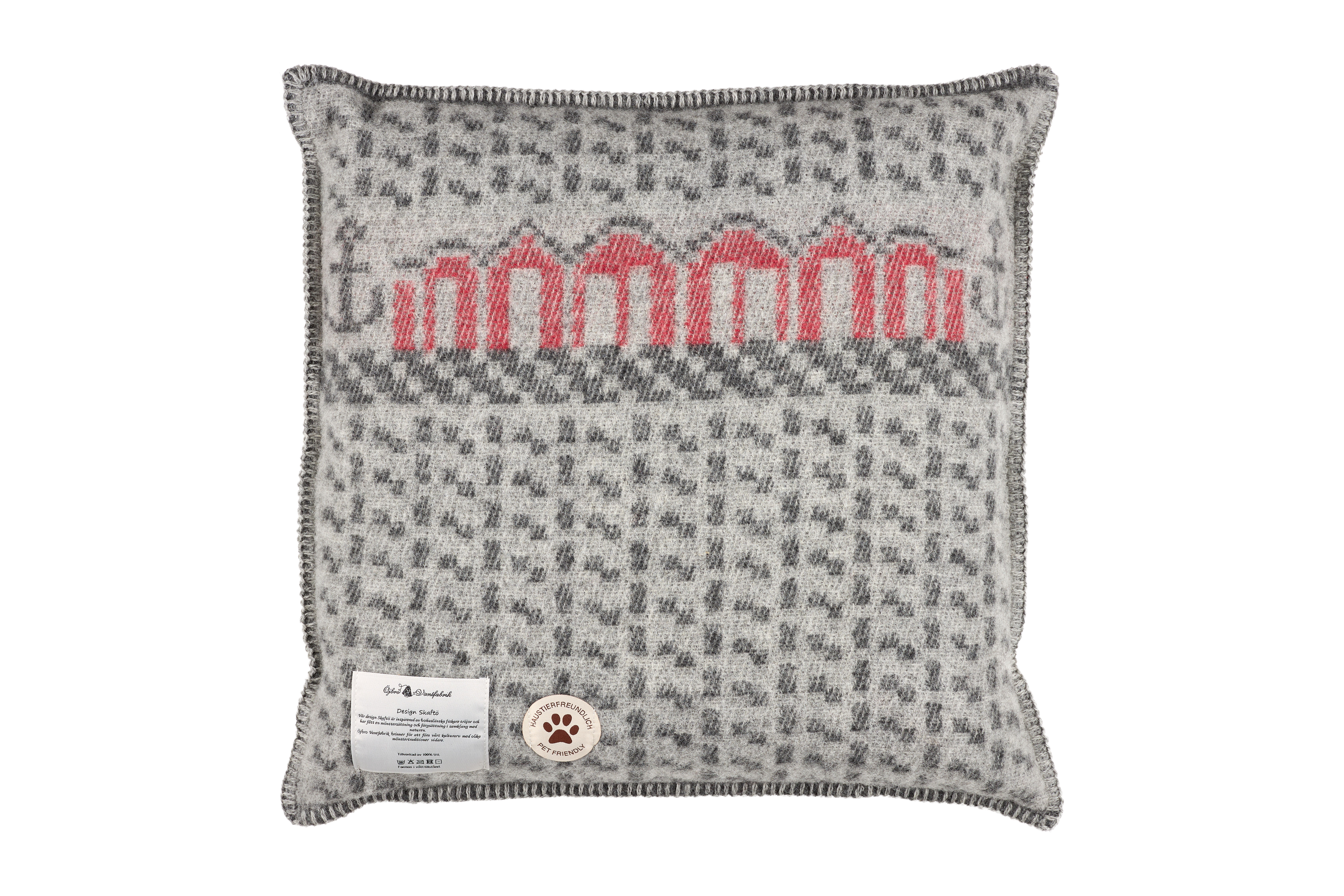 SKAFTÖ GRÅ, HOUSSE DE COUSSIN, 50 x 50 cm - 2