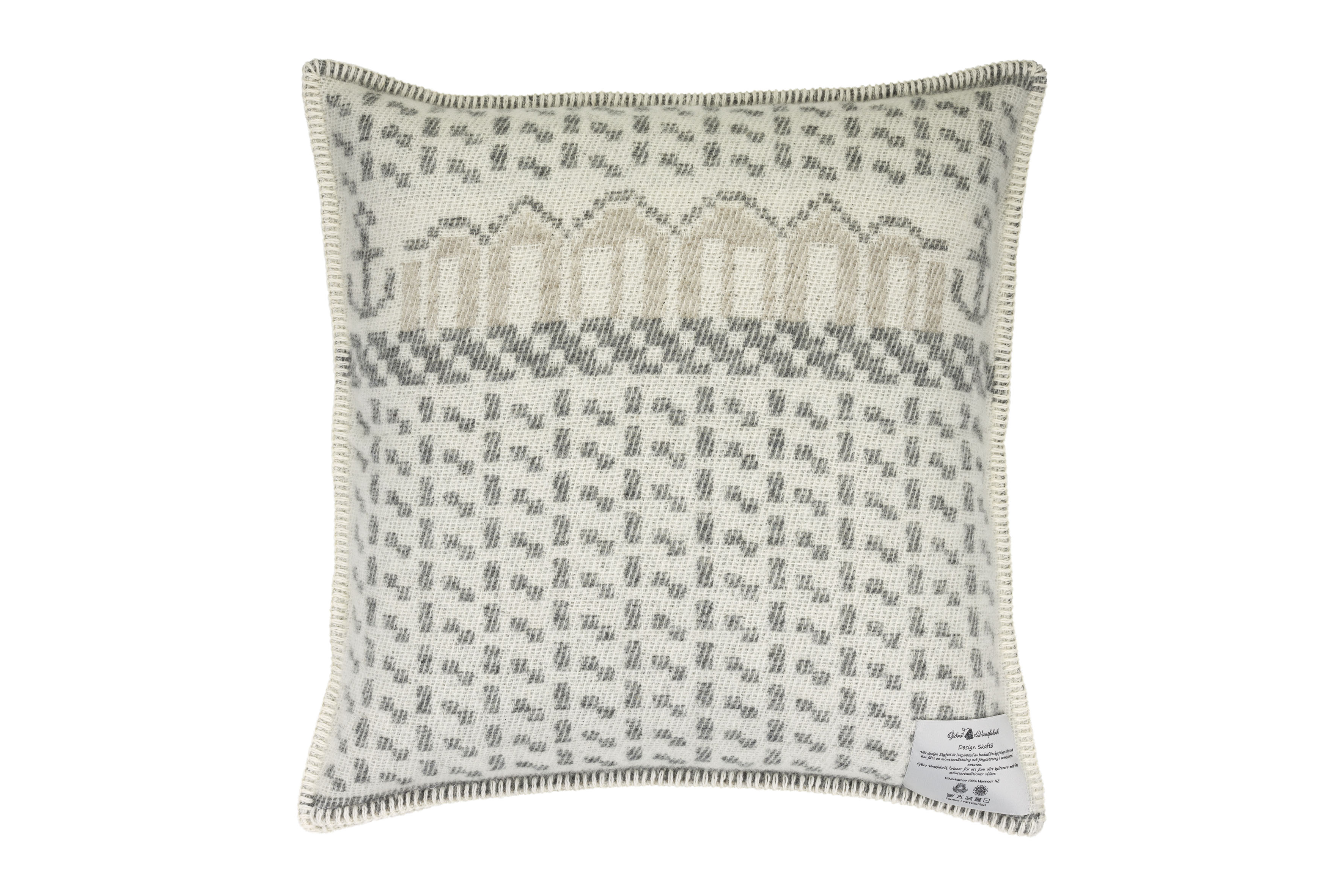 SKAFTÖ SNÖ, HOUSSE DE COUSSIN, 50 x 50 cm - 2