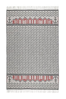 SKAFTÖ GRÅ , WOOL BLANKET, 130 x 200 cm