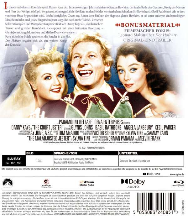 Court Jester (ej svensk text) (Blu-ray) - 2