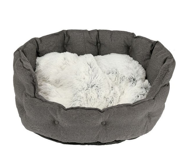 Dogman Hundbädd Classy Memory Foam Grå,  flera storlekar 