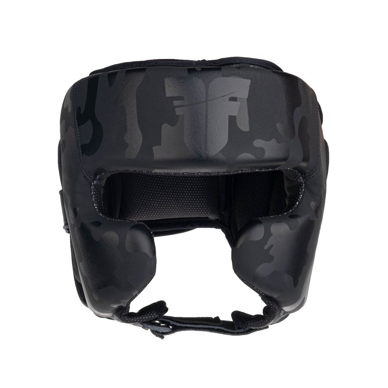 Fighters Inc Headguard Sparring Pro Black Camo