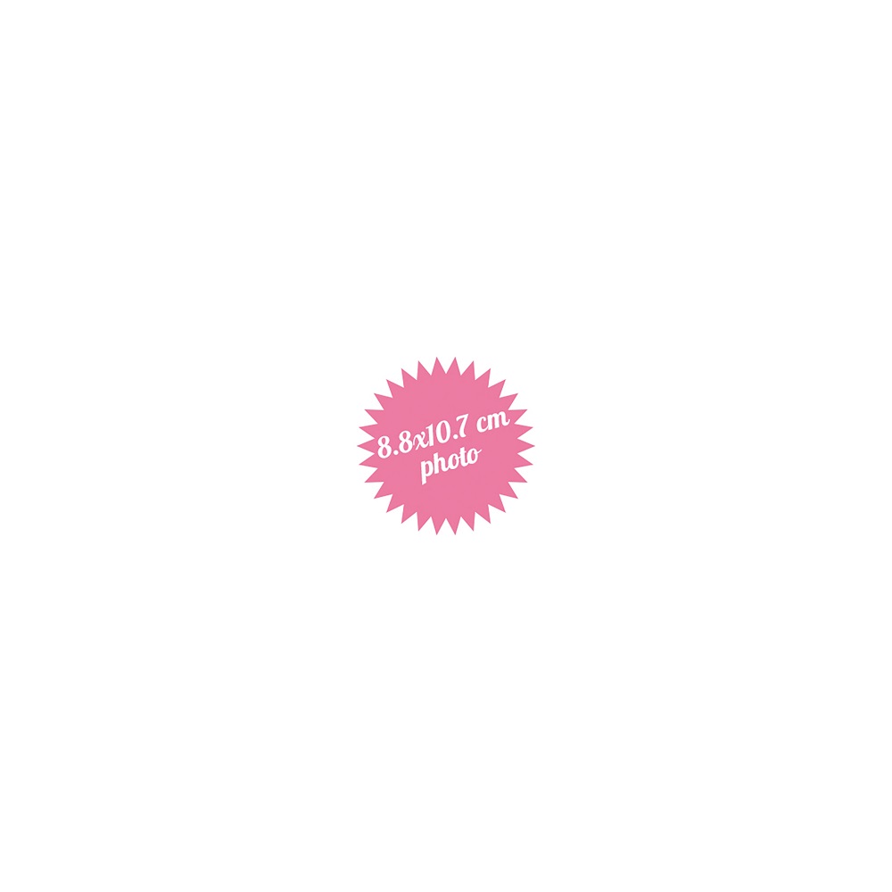Glitter-fotoramme, Small - Flamingo - 4