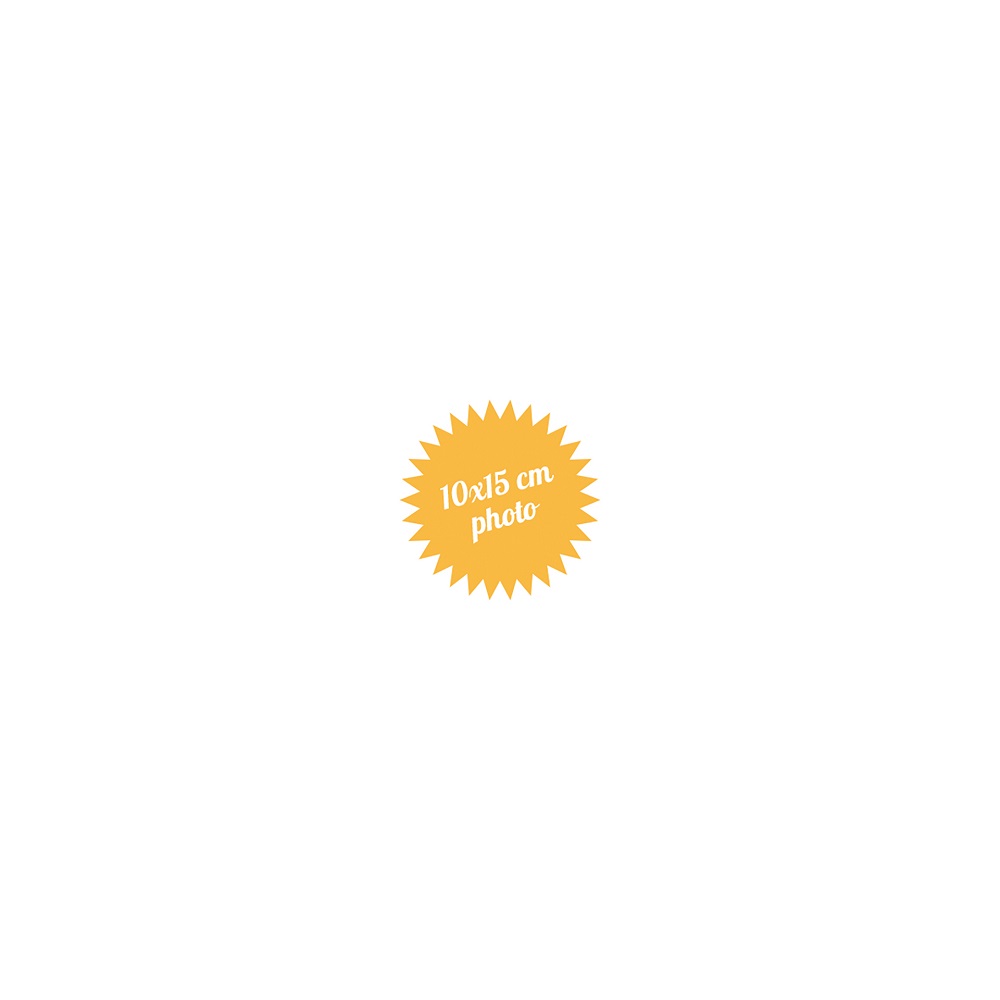Glitter-fotoram, Medium - Good Vibes - 4