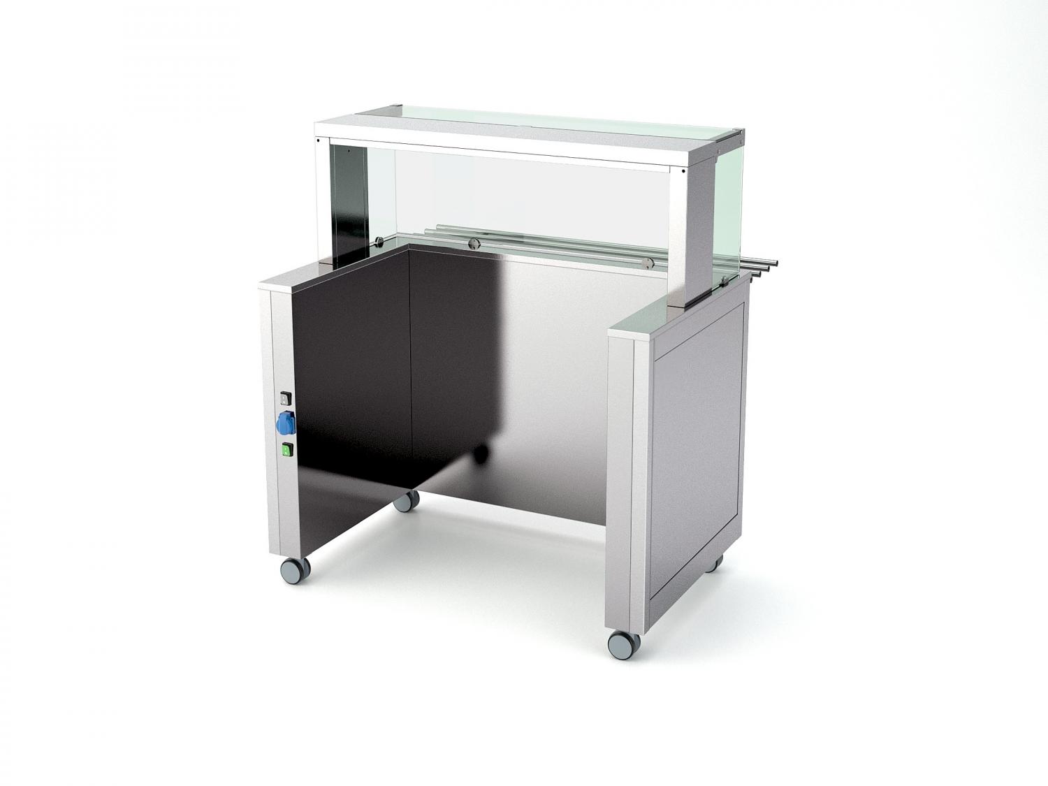 Buffet trolley - OMNIA - Roll in module - 6