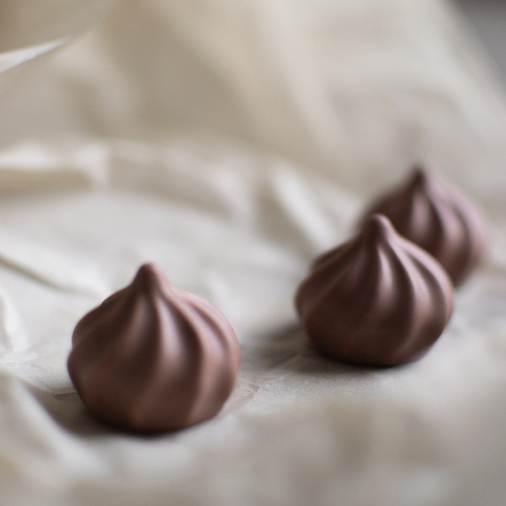 Meringue - Apricot - 7 cm - 3