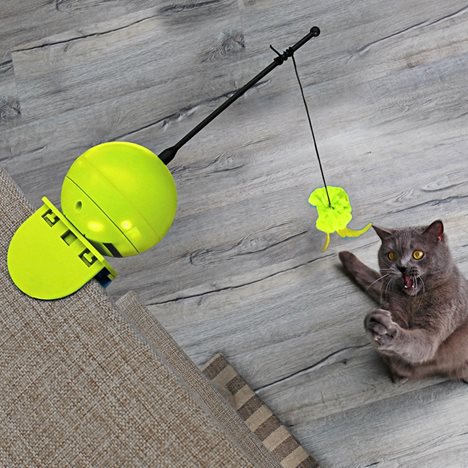 Kattleksak Coockoo Foxy Magic Lime - 2