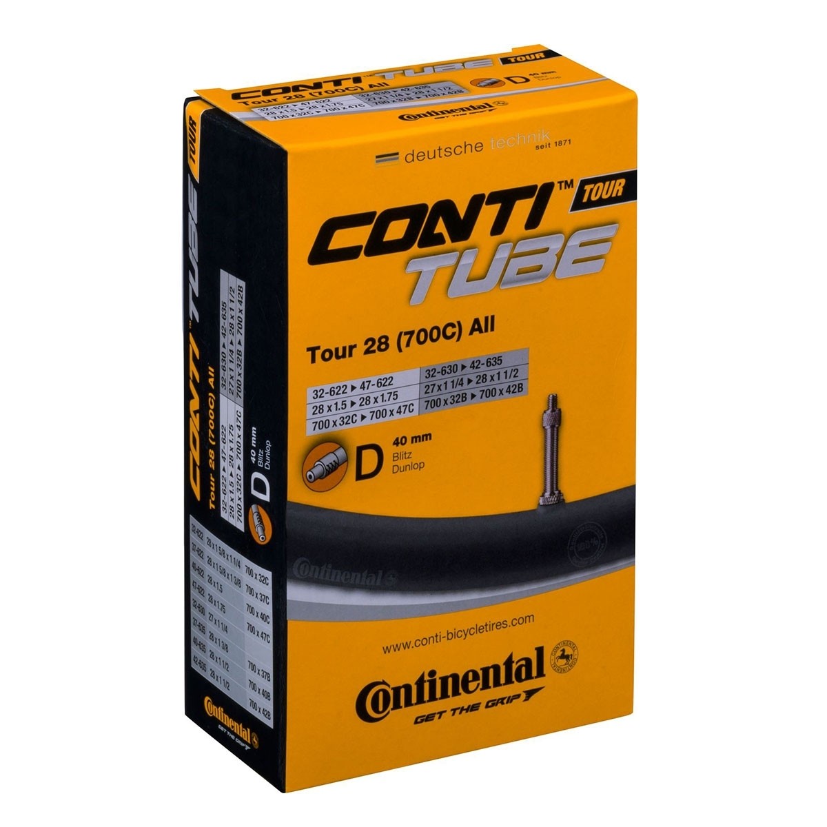 CONTINENTAL TOUR 28"  BLIXTVENTIL