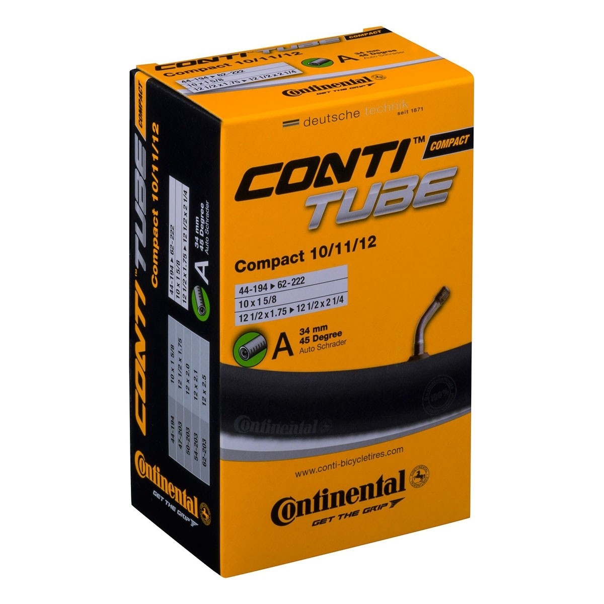 Slang CONTINENTAL COMPACT 10-12" BILVENTIL