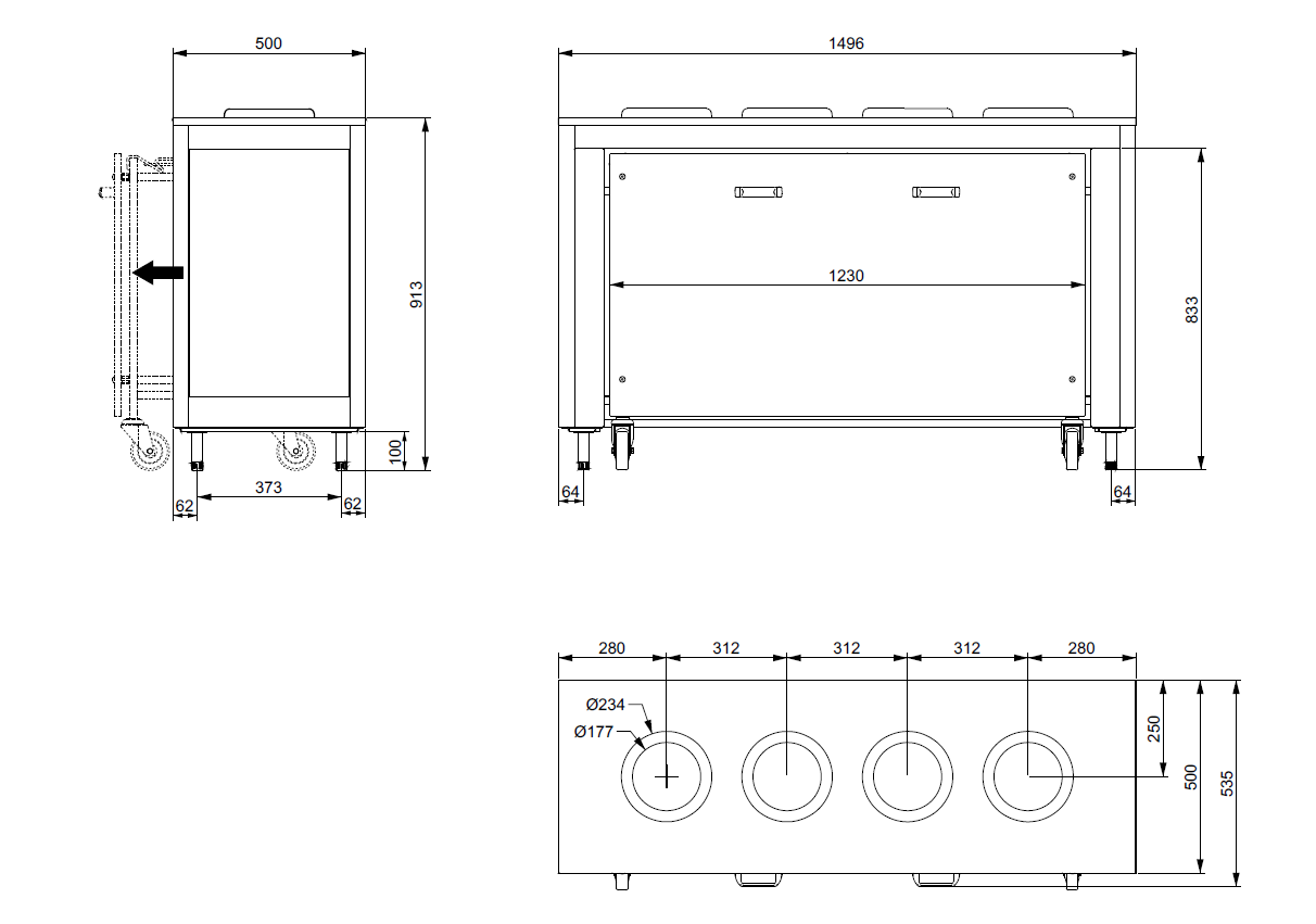 Waste sorting module - OMNIA - 6