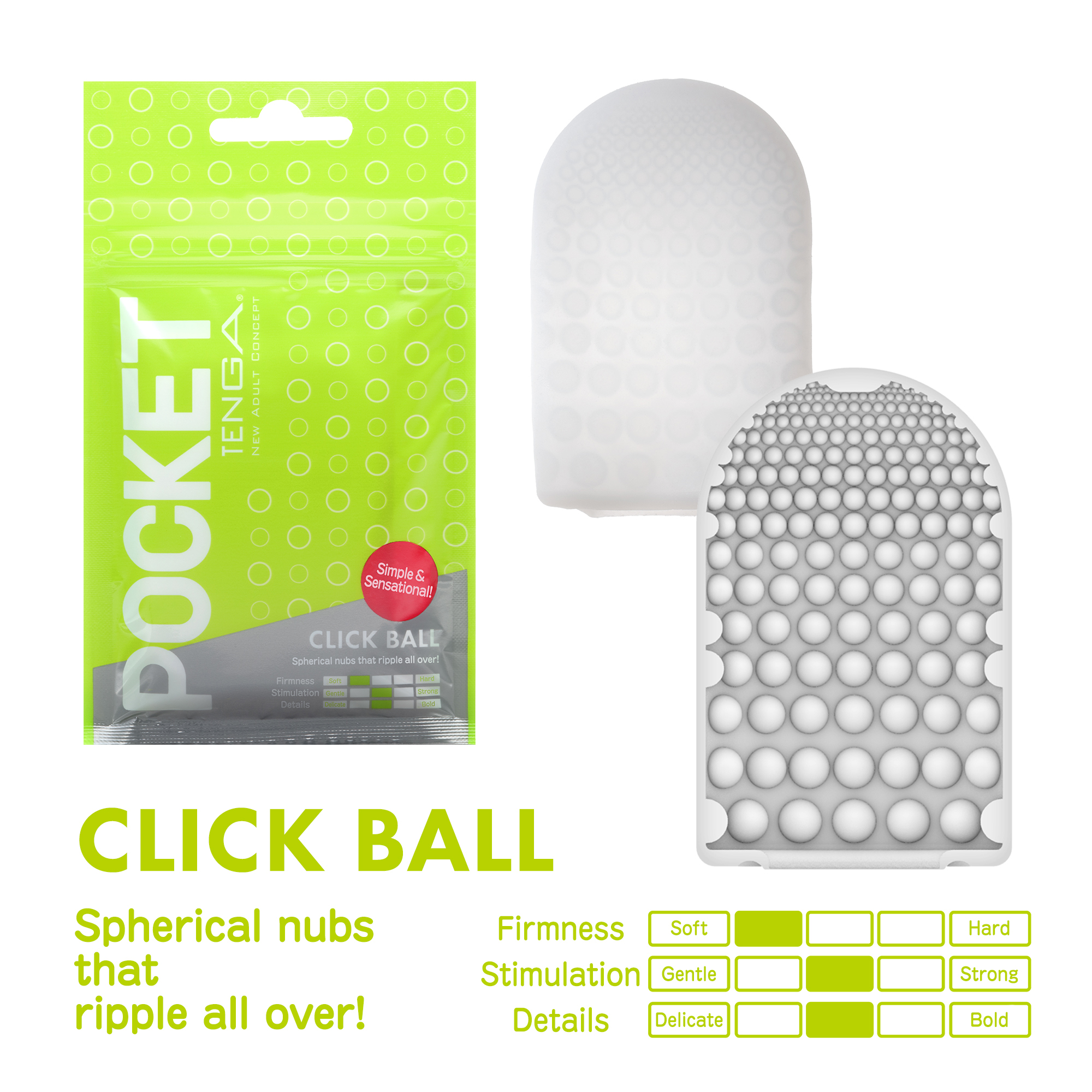 Tenga Pocket Click Ball - 2