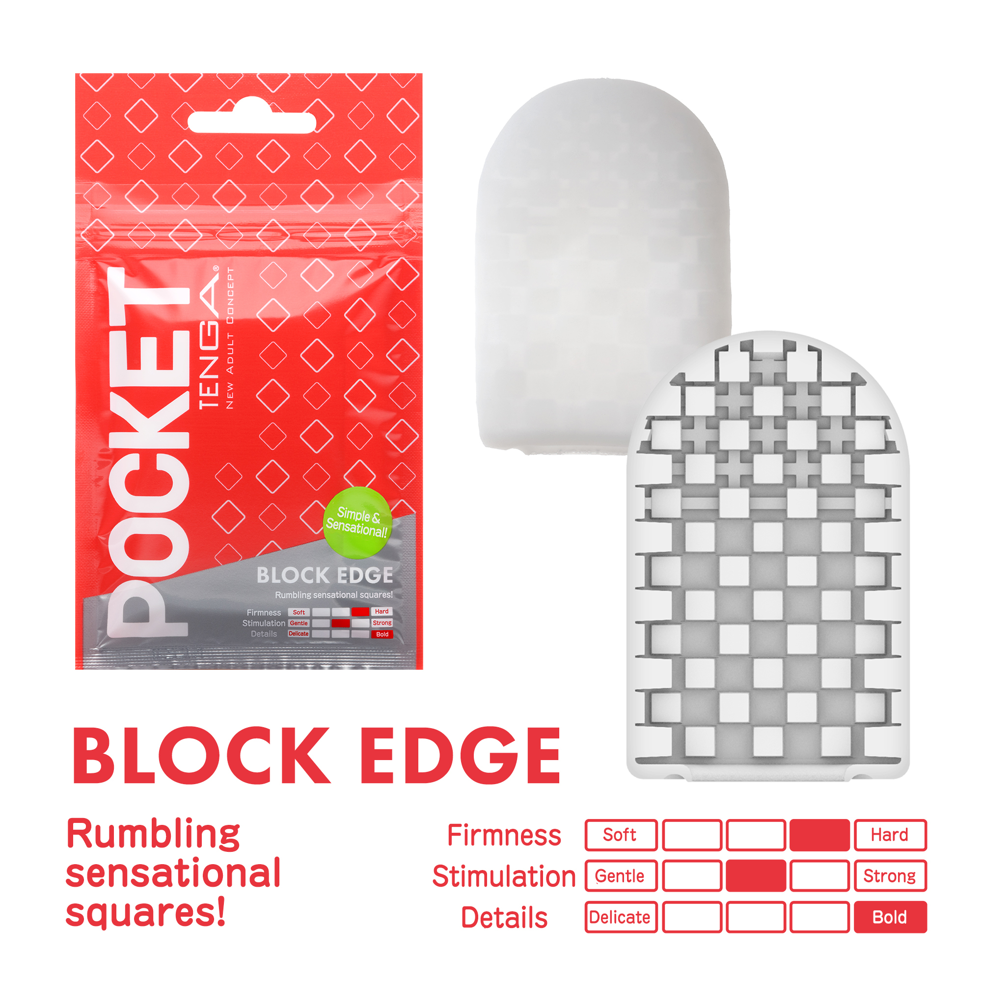 Tenga Pocket Block Edge - 2