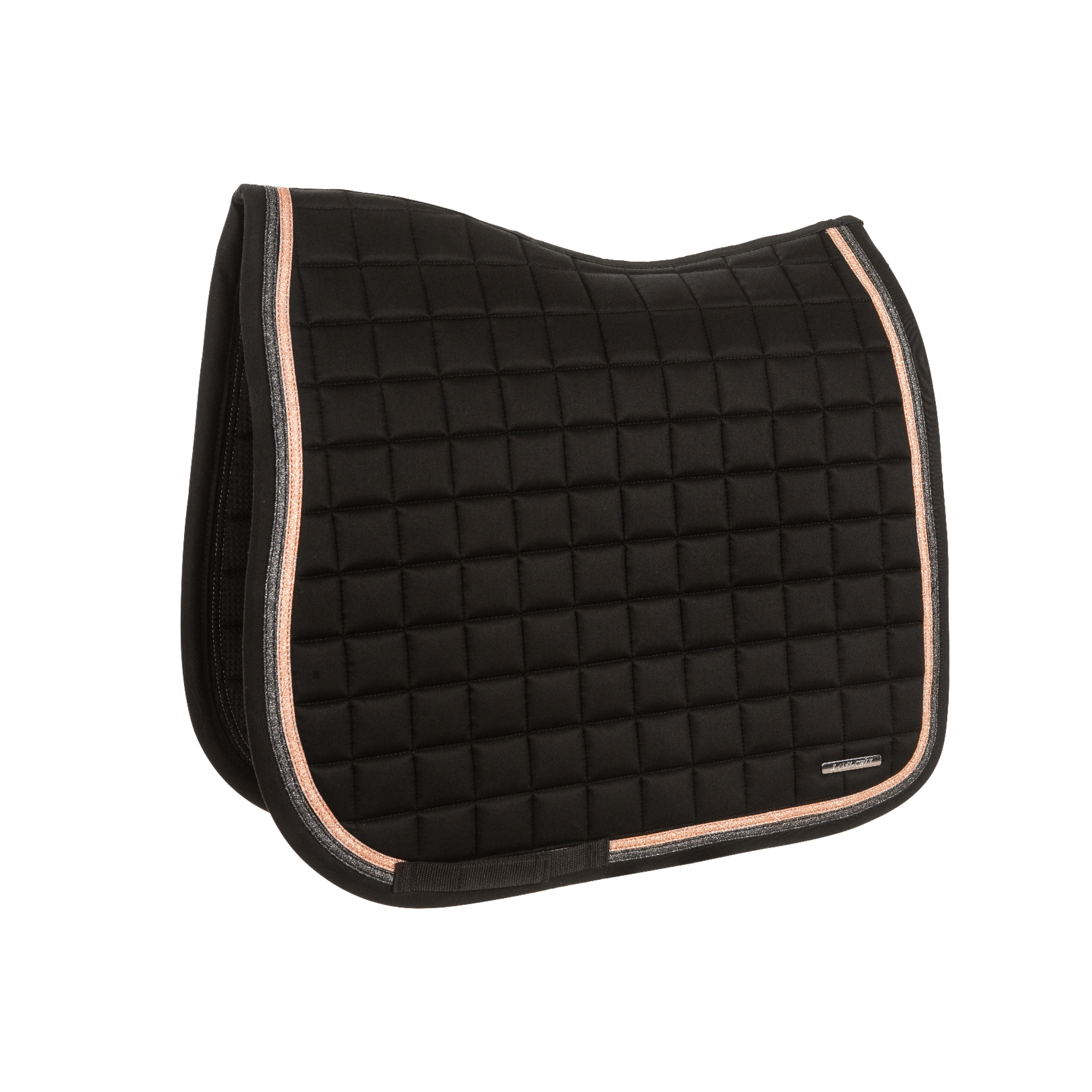 Dressyrschabrak Lami-cell Sparkling svart/ rosegold