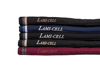 Dressyrschabrak Lami-cell Sparkling collage