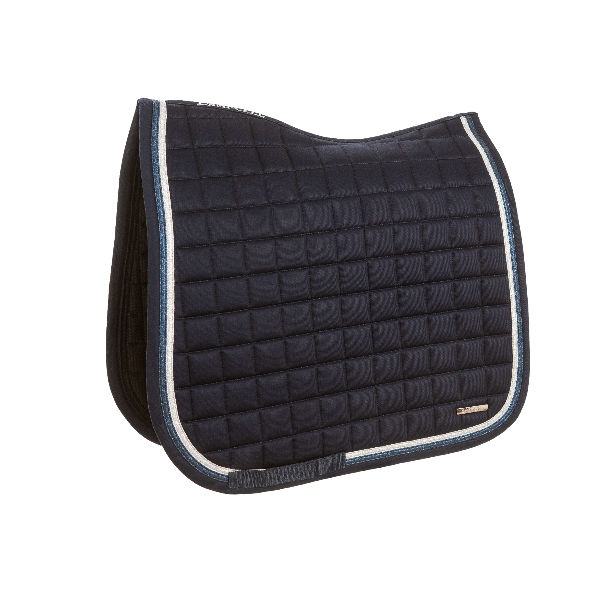 Dressyrschabrak Lami-cell Sparkling marin/ silver