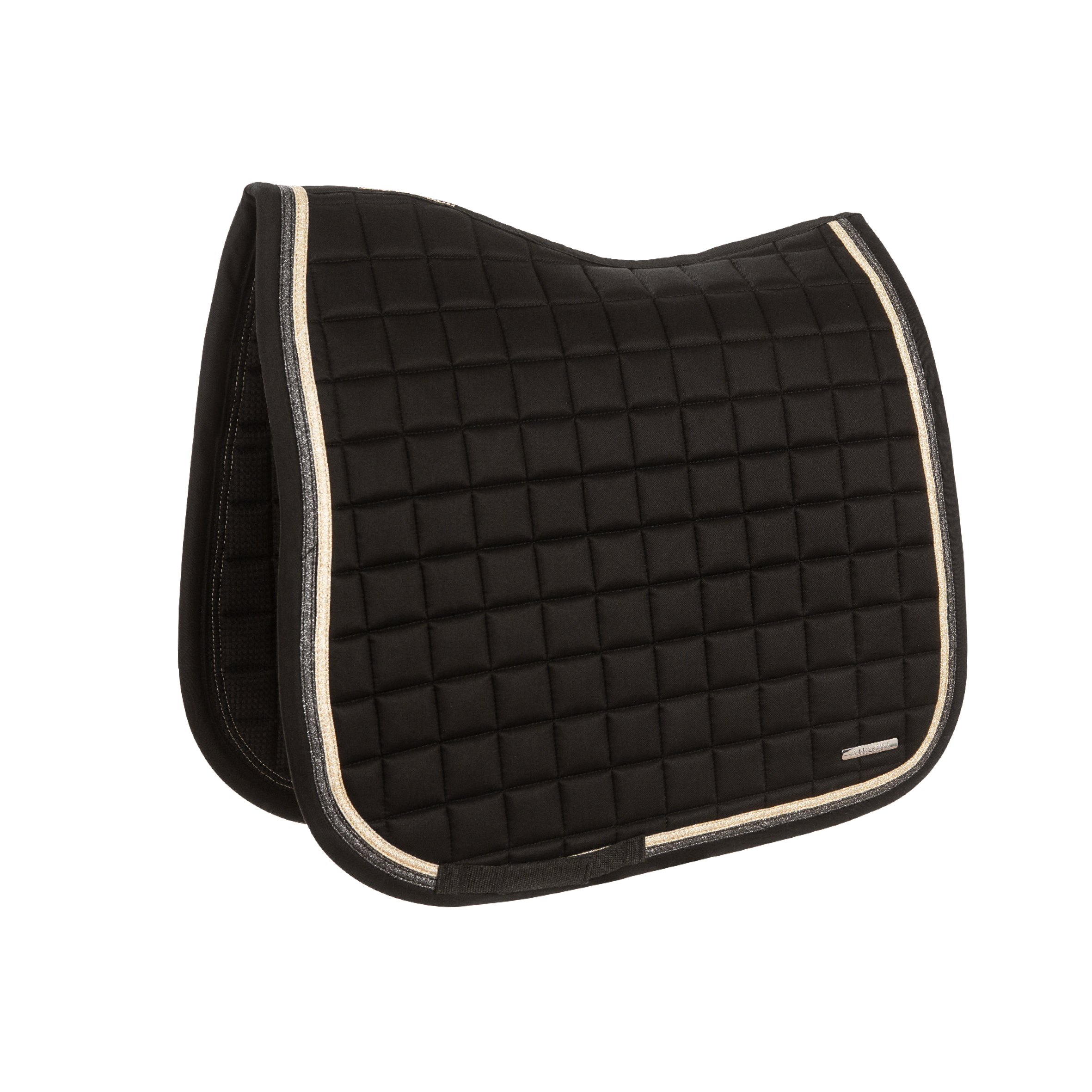 Dressyrschabrak Lami-cell Sparkling svart/ champagne