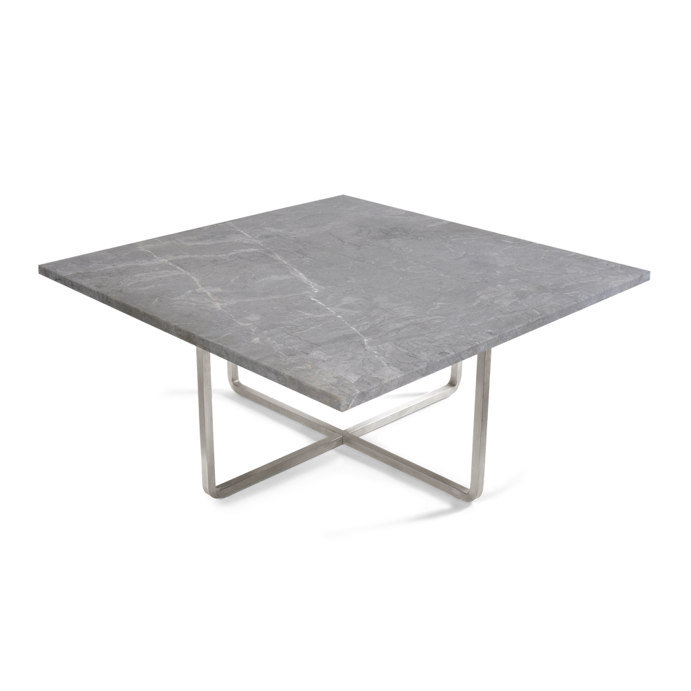 Marmor soffbord  80*80 - grå, vit, svart & grön mamor - 6