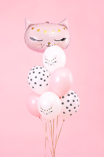 Ballonger 6-pack Katt mix - 2