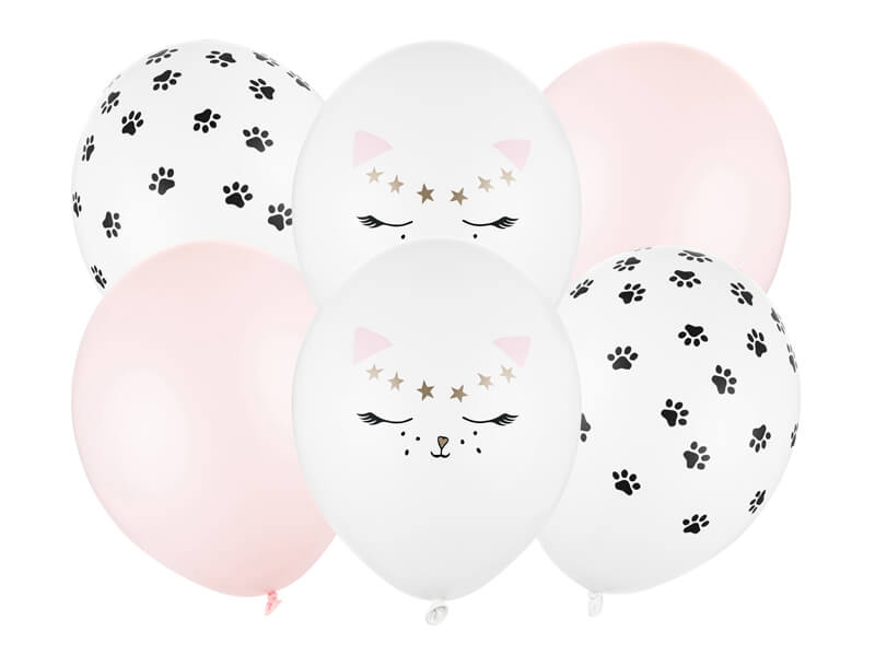 Ballonger 6-pack Katt mix