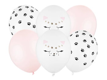 Ballonger 6-pack Katt mix