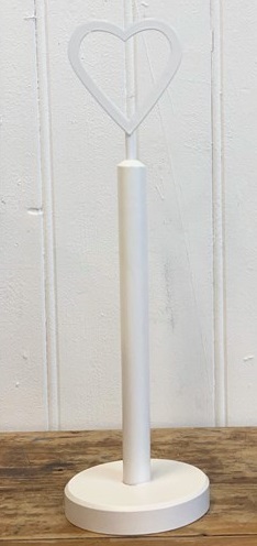 Kitchen roll holder Paper holder - Heart - 35 cm - 3