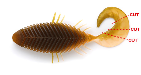 Imakatsu Flathead Curly 4-pack - 2
