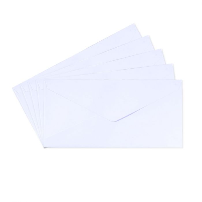 Florence • Envelopes 5pcs white 22,5x11,5cm - 3