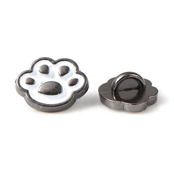 Buttons in the metal - Paw 