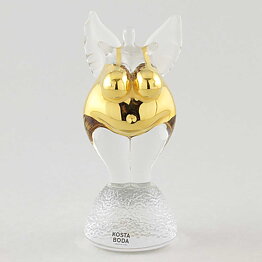 Kjell Engman (2021) Golden Angel with Swelling Forms 13 cm