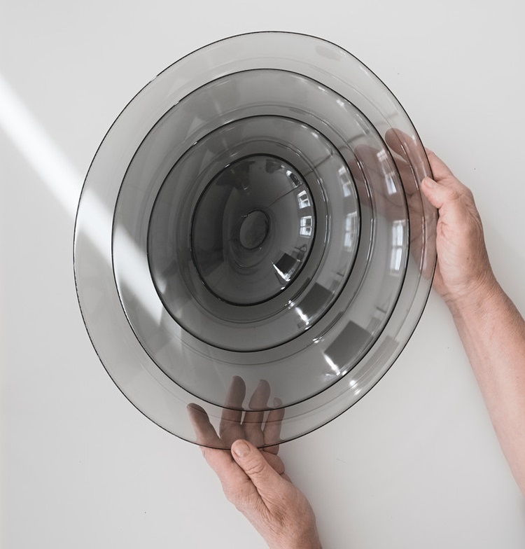 Pond Dish Grey Plate set 4-pack - 2