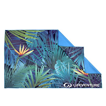 Resehandduk - LIFEVENTURE SoftFibre Printed Towel Giant Tropical