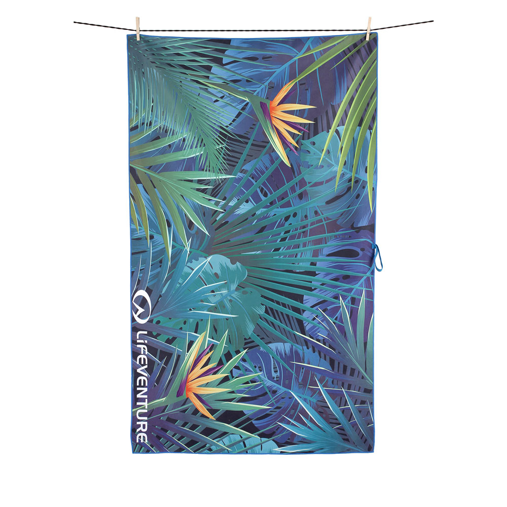 Resehandduk - LIFEVENTURE SoftFibre Printed Towel Giant Tropical - 3