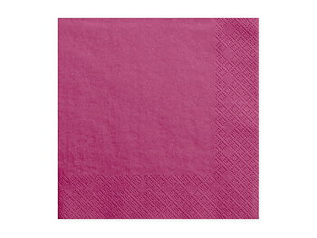 SERVETTER | 20-pack | mörkrosa