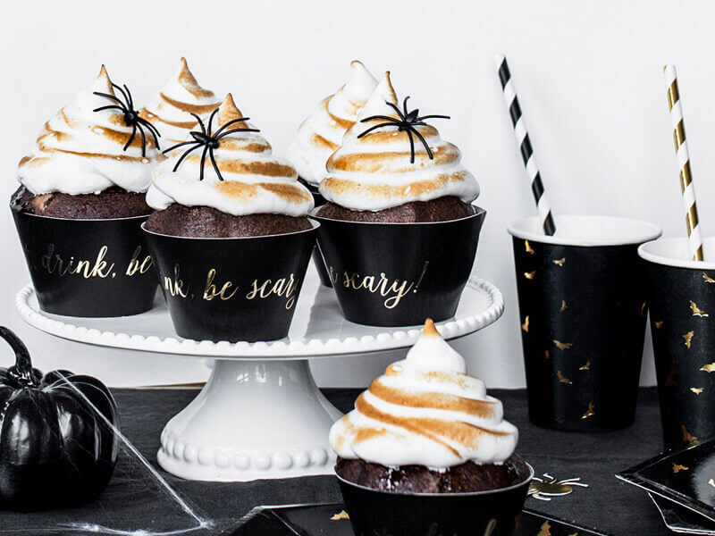 Cupcake Wrappers Eat, drink, be scary! - 2