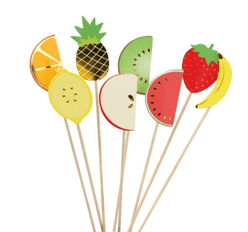 Cake picks Frukter 12-pack