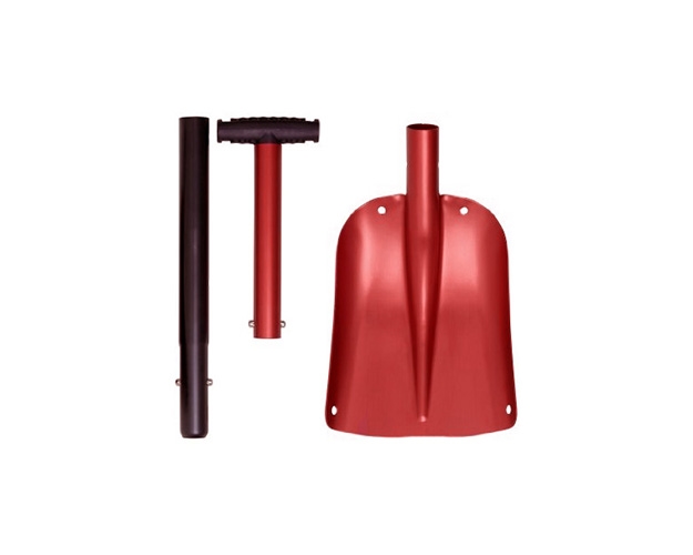 Aluminiumspade 3-delad