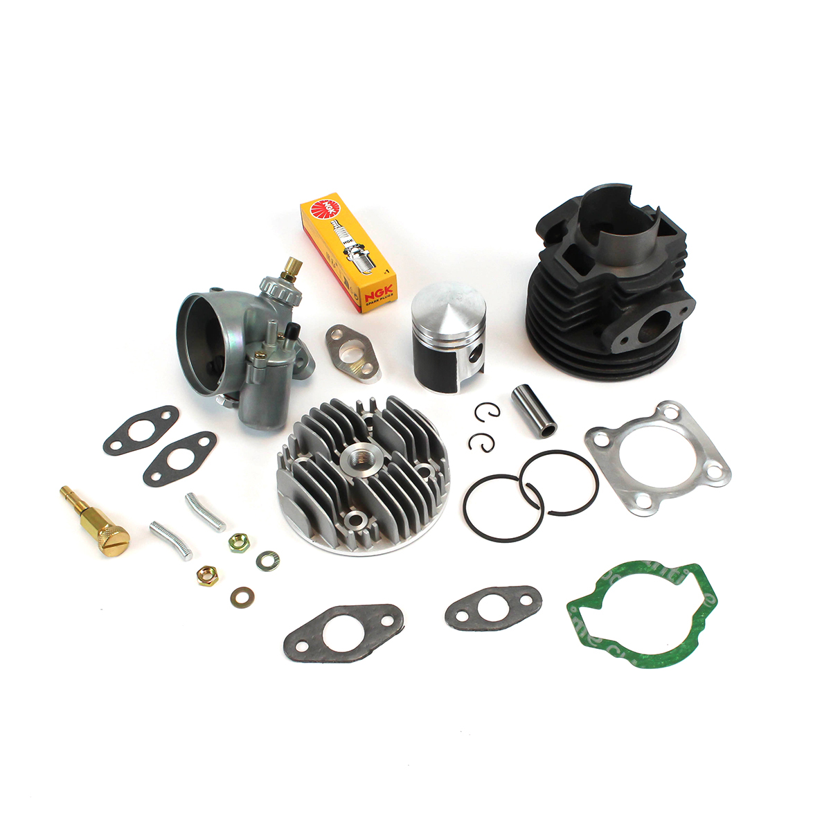 Trim kit VZ50/DS50/MV50 60cc, 12mm männän pultti - "Bing" 15mm kaasutin - 2