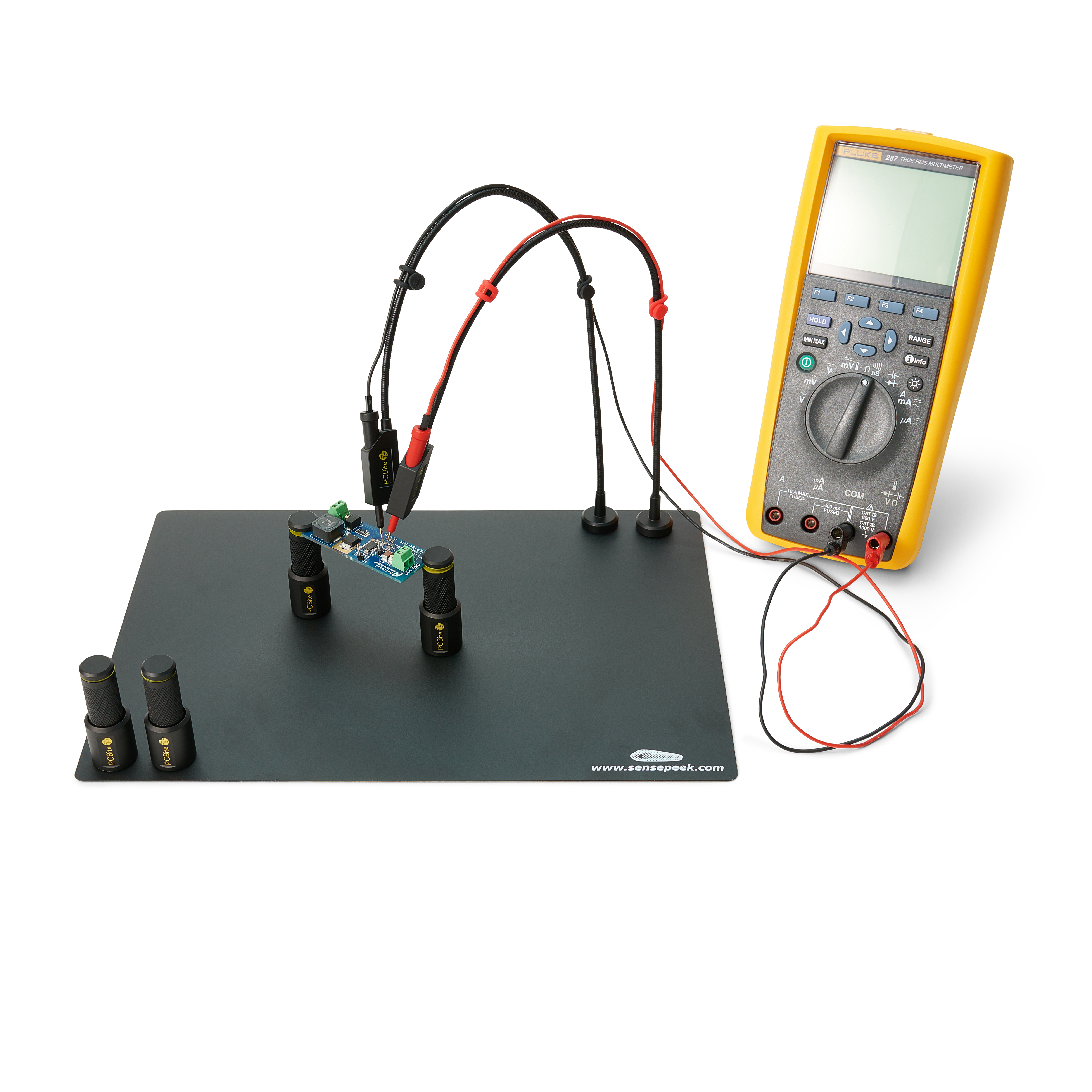 PCBite kit with 2x SQ10 probes for DMM