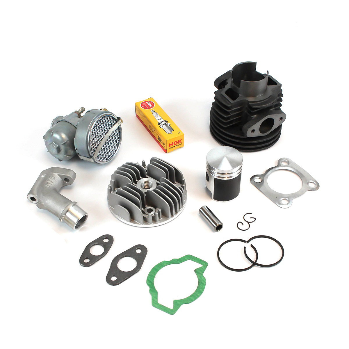 Verkleidungssatz VZ50/DS50/MV50 60cc, 12mm Schraube für Kolben - "Bing" 17mm Vergaser - 2
