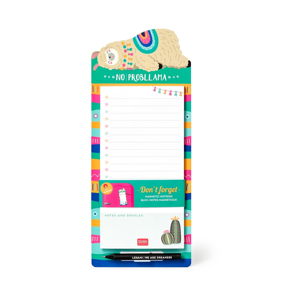 Magnetisk notesblok, Don't forget - Llama (MNP0085) - 2
