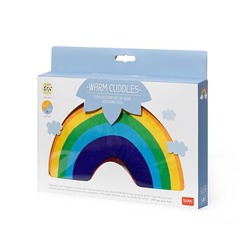 Warm cuddles, heat pack (värme- och kylkudde)- Rainbow