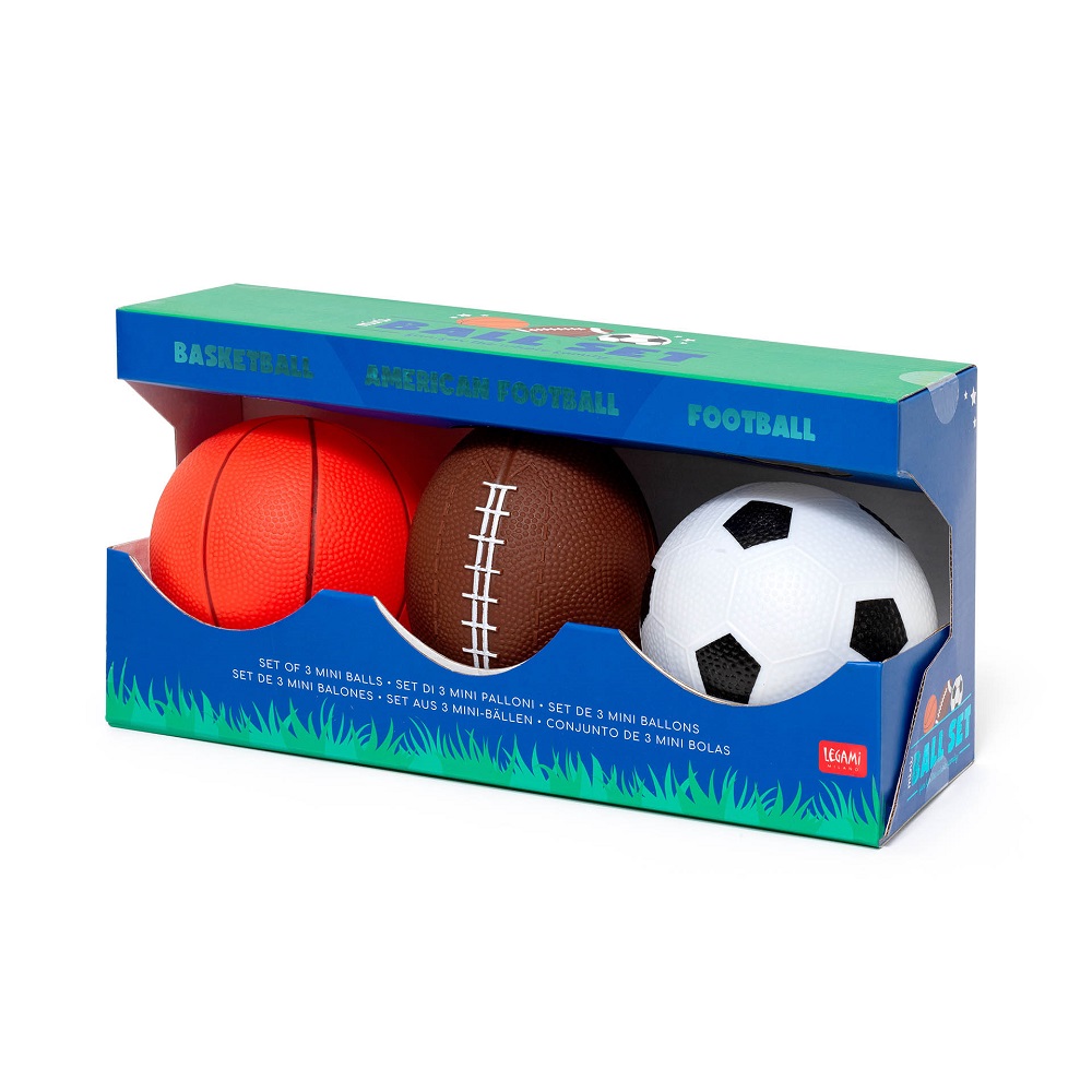Set med 3 mini-bollar - 2