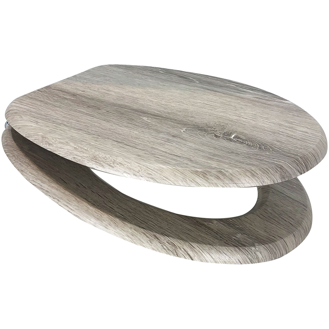 MDF Wood Design Seat - Grey Oak