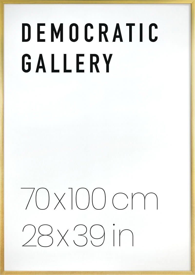 GOLD WOOD FRAME 70X100CM / 28X39IN