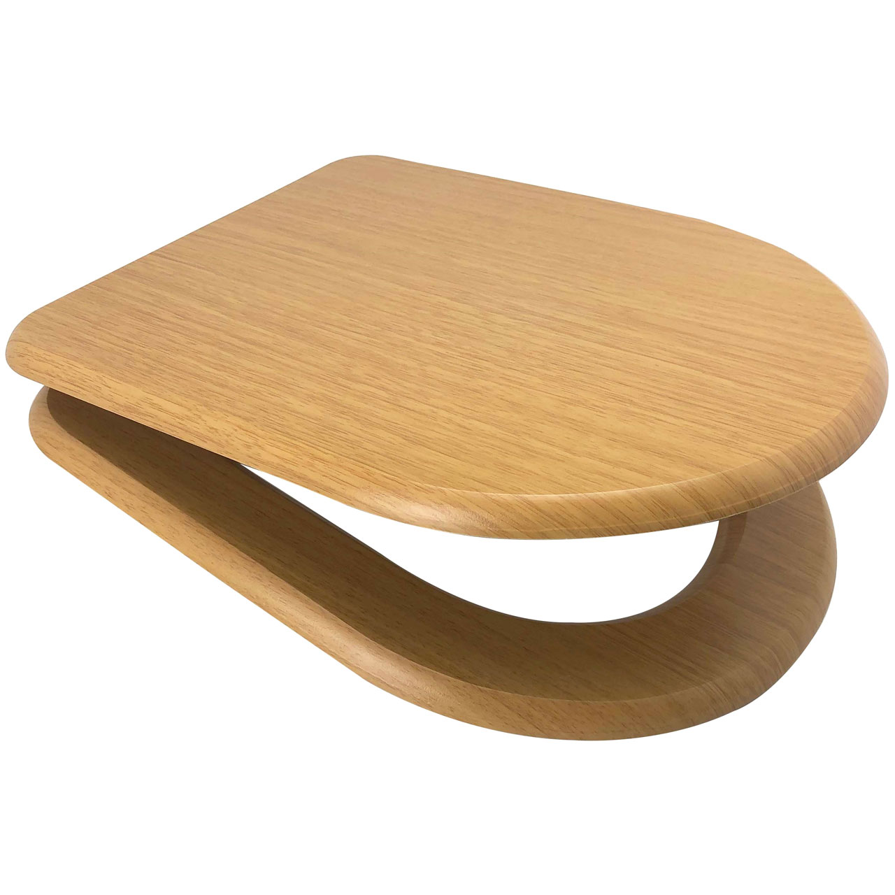 MDF S-Seat Soft Close Oak