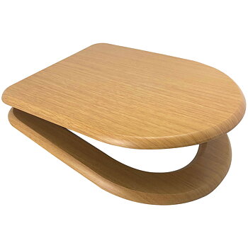 MDF S-Seat Soft Close Oak