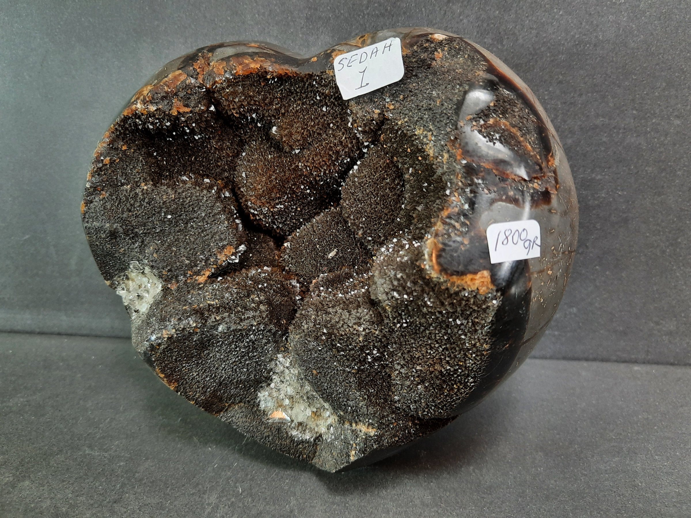 Septaria (Drakägg) Hjärta - 1.8kilo