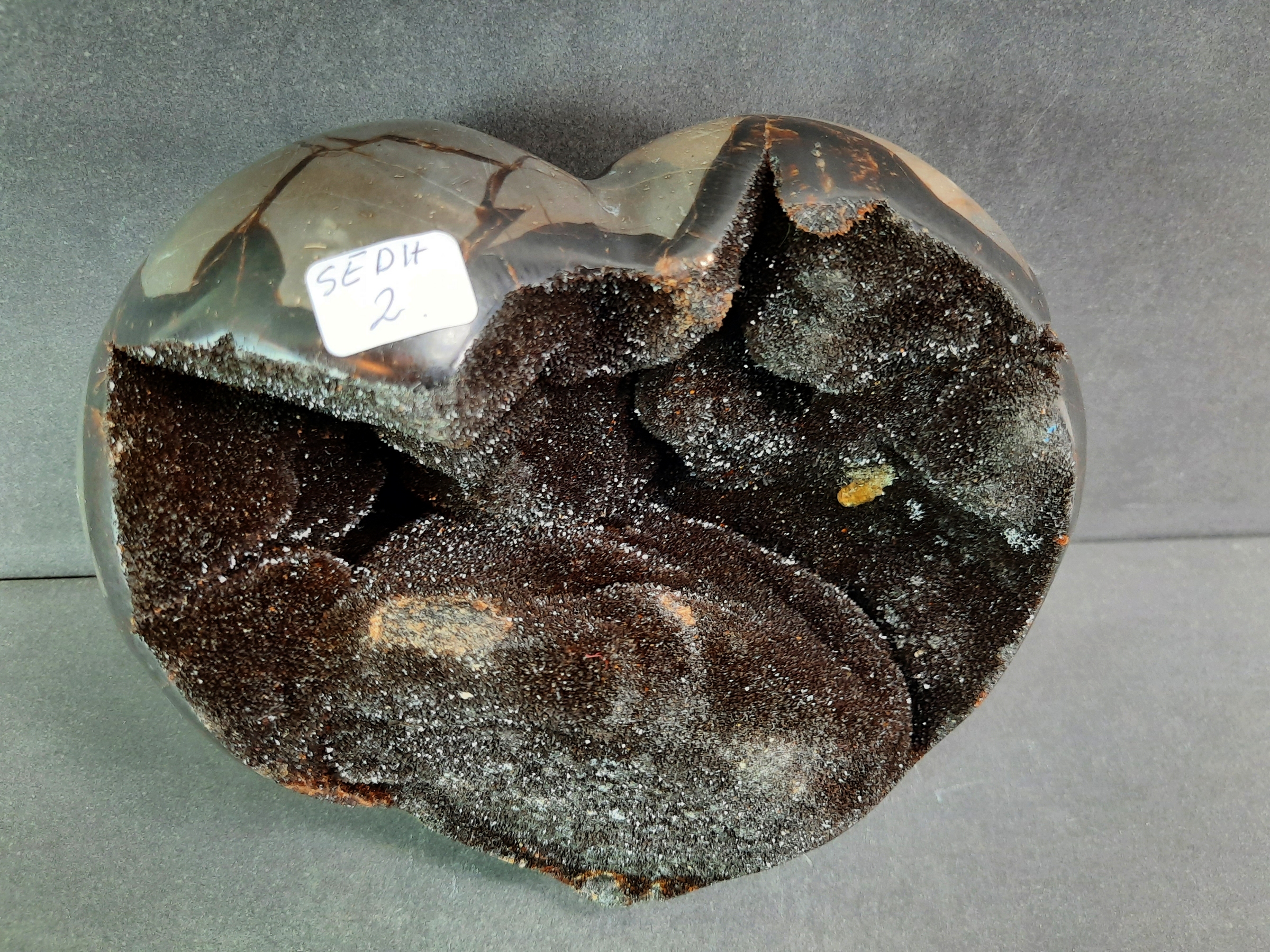 Septaria (Drakägg) Hjärta - 1.8kilo