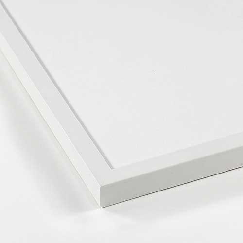 WHITE WOOD FRAME 70X100CM / 28X39IN - 2